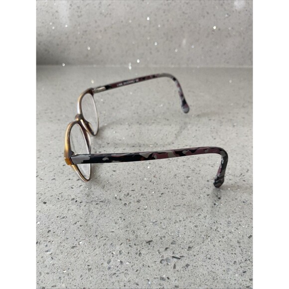 Link Occhiali 7175 C57 Shiny Brown Camo Flex Eyeglasses Frames ONLY 53-16-140-40 - Picture 3 of 7